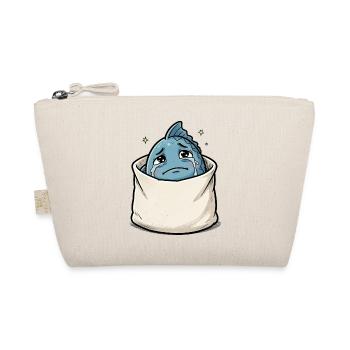 Poisson animal marin dans un sac triste - Trousse biologique - nature - Devant