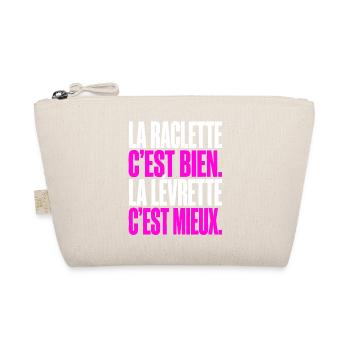 La raclette c-est bien La levrette c-est mie - Bio-Täschchen - Natur - Vorne