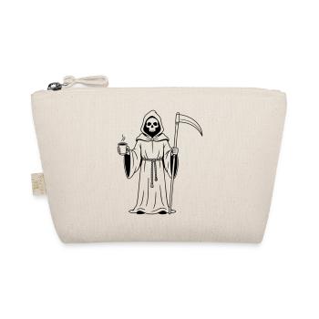 Faucheuse avec une tasse de café - Trousse biologique - nature - Devant