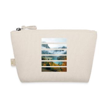 Autumn Valleys and Peaceful Lake - Organic Pouch - nature - Front