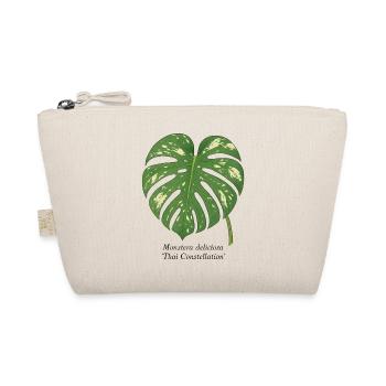 Stylish Plant - Thai Constellation Monstera - Organic Pouch - nature - Front