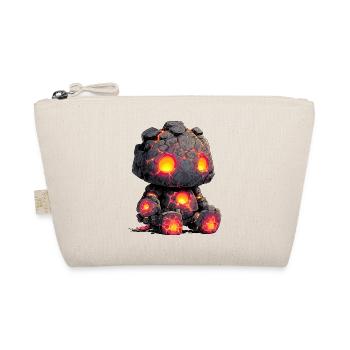 Lava Golem Stone Hero Child - Organic Pouch - nature - Front