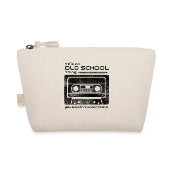Old School Tape Trick - Bio-Täschchen - Natur - Vorne