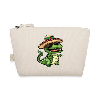 Aligator Sombrero drôle - Trousse biologique - nature - Devant