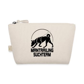 Basenji Mantrailing Search Team Dogs Wilsigns - Organic Pouch - nature - Front