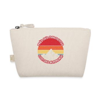 Montagnes Crépuscule Retro Marmotte - Trousse biologique - nature - Devant