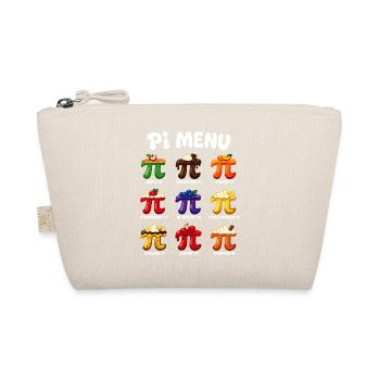 Pi Menu Mathe Pi Day Kuchen Design - Bio-Täschchen - Natur - Vorne
