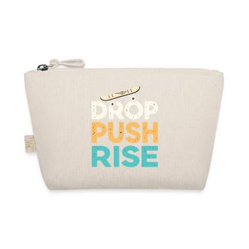 Drop Push Rise Skateboard Rétro - Trousse biologique - nature - Devant