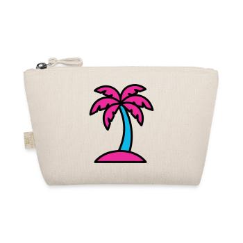Vaporwave des années 90 de Neon Palm Tree - Trousse biologique - nature - Devant
