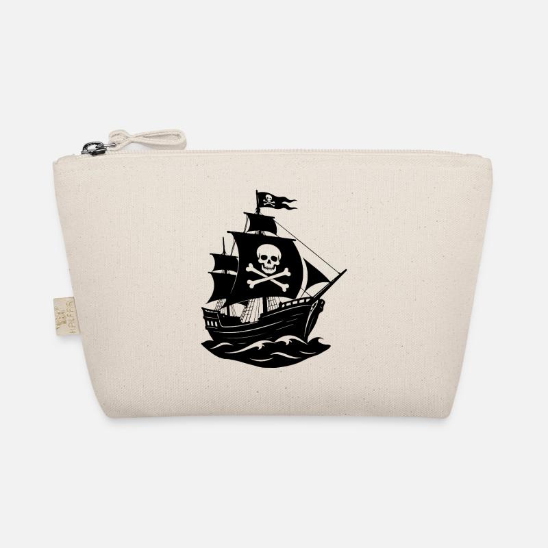 Pirate ship Organic Pouch