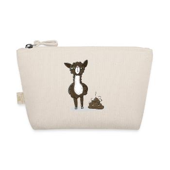 Lama avec un tas de fumier - Trousse biologique - nature - Devant