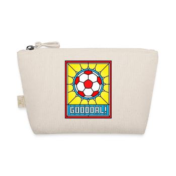 Emblème du ballon de football en vitrail - Trousse biologique - nature - Devant