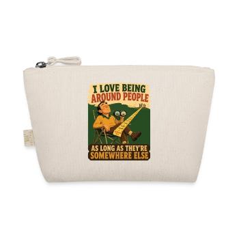 Among people with a safe distance - Organic Pouch - nature - Front