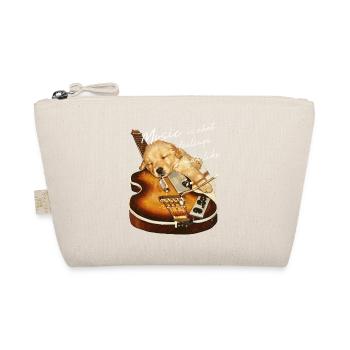 Music is the sound of emotions - Organic Pouch - nature - Front