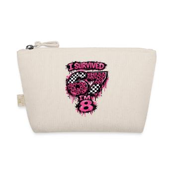 Anniversaire 8 Ans Fille Western Cowboy Cadeau - Trousse biologique - nature - Devant
