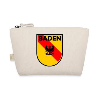 Baden Wappen Schild mit Adler - Bio-Täschchen - Natur - Vorne
