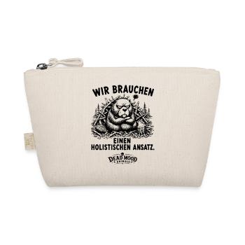 Geschenk für Kollegen Business Buzzword Humor - Bio-Täschchen - Natur - Vorne