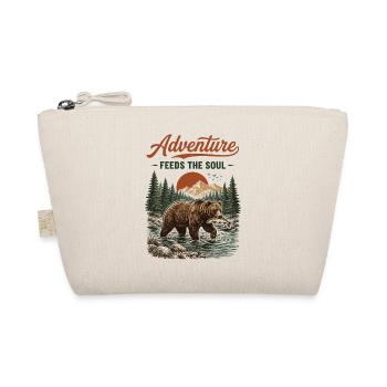 Hiking - Adventure Feeds The Soul - Organic Pouch - nature - Front