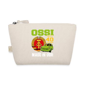 Geburtstag DDR Ossi Ost Produkt 40 Jahre - Bio-Täschchen - Natur - Vorne