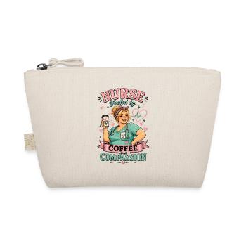 Nurse Fueled by Coffee and Compassion - Organic Pouch - nature - Front