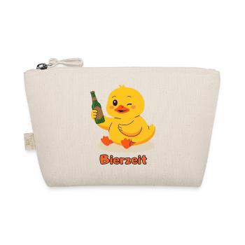 Ente Bierzeit - Bio-Täschchen - Natur - Vorne