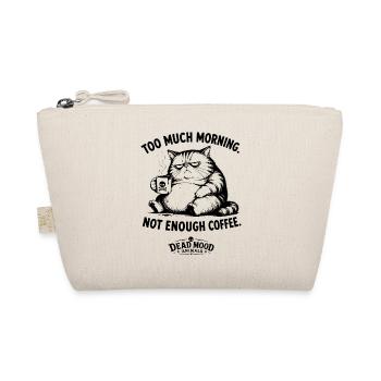Funny Coffee Meme | Sarcastic cat spell - Organic Pouch - nature - Front