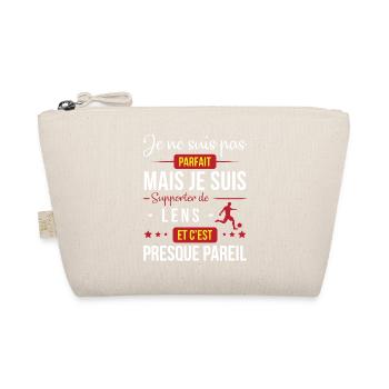 Je Ne Suis Pas Parfait Mais Je Suis Supporter D... - Trousse biologique - nature - Devant