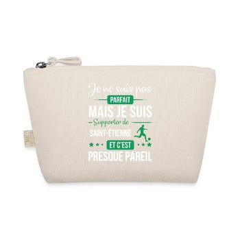 Je Ne Suis Pas Parfait Mais Je Suis Supporter D... - Trousse biologique - nature - Devant
