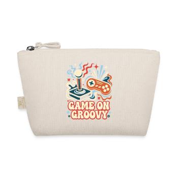 Game On Groovy Retro Gaming - Bio-Täschchen - Natur - Vorne