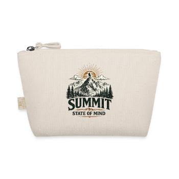 Summit State of Mind | Hiking Design - Bio-Täschchen - Natur - Vorne