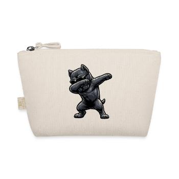 Dabbing Cane Corso in Comic Style - Organic Pouch - nature - Front