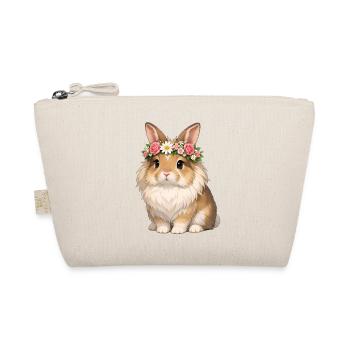 Lion Head Rabbit - Organic Pouch - nature - Front