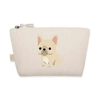 Charming French Bulldog Illustration - Organic Pouch - nature - Front