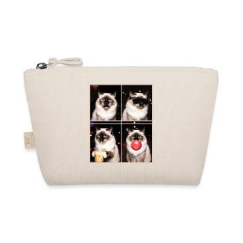 Cats Sacred Birman Cat - Organic Pouch - nature - Front