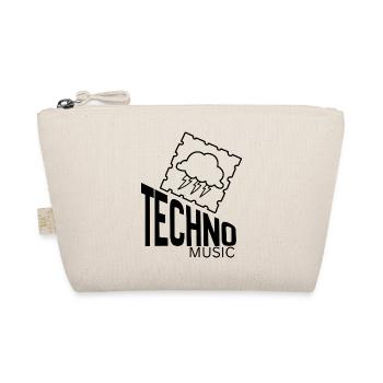Techno - Bio-Täschchen - Natur - Vorne