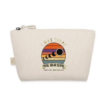 Total Solar Eclipse 2026 Retro - Organic Pouch - nature - Front