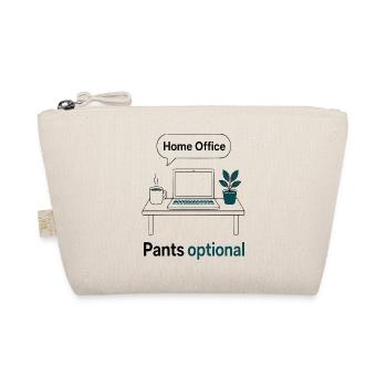 Home Office Pants Optional - Bio-Täschchen - Natur - Vorne