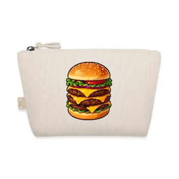 Dreifacher Cheeseburger Kraft - Bio-Täschchen - Natur - Vorne