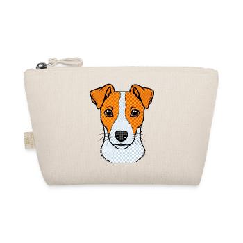 Jacky Hund - Bio-Täschchen - Natur - Vorne