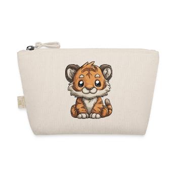 Kuscheltiger Jungtier Cartoon - Bio-Täschchen - Natur - Vorne