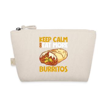 Keep Calm - Burrito - Bio-Täschchen - Natur - Vorne