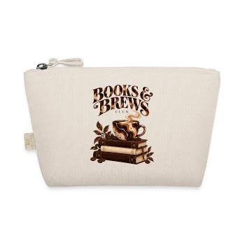 Books & Brews Club - Bio-Täschchen - Natur - Vorne