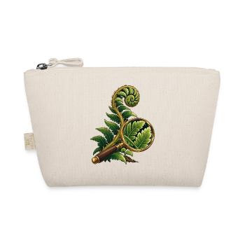 Fern durch eine Feldlinse - Bio-Täschchen - Natur - Vorne