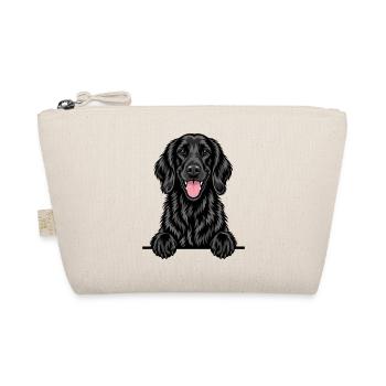 Flat Coated Retriever - Bio-Täschchen - Natur - Vorne
