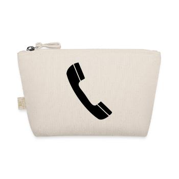Telefon - Bio-Täschchen - Natur - Vorne