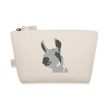 lama - Bio-Täschchen - Natur - Vorne