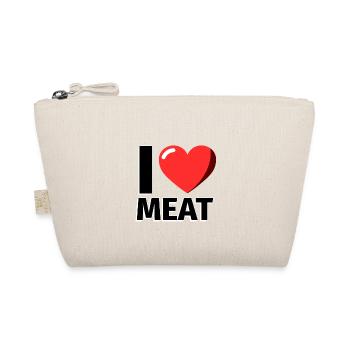 J'aime la viande de viande - illustration - Trousse biologique - nature - Devant