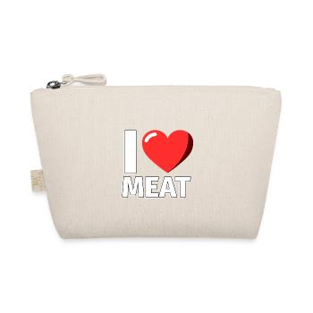 J'aime la viande de viande - illustration - Trousse biologique - nature - Devant