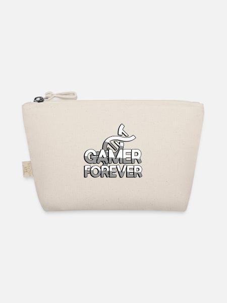 GAMER FOREVER + DNA - Gaming - Organic Pouch - nature - Front