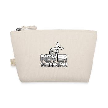 NEVER SURRENDER + DNA - Gaming - Bio-Täschchen - Natur - Vorne
